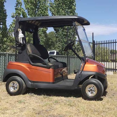 Promotional Image - Good As Gold Golf Carts - 2020 CLUB CAR TEMPO - METALLIC ORANGE