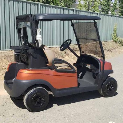 Promotional Image - Good As Gold Golf Carts - 2021 CLUB CAR TEMPO – METALLIC ORANGE