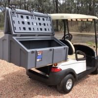 Club Car Precedent White with Waterproof Boxes